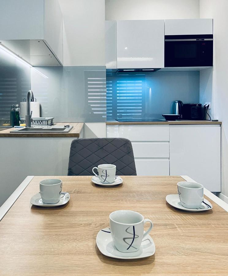Modern Silver Apartment Cracóvia Exterior foto